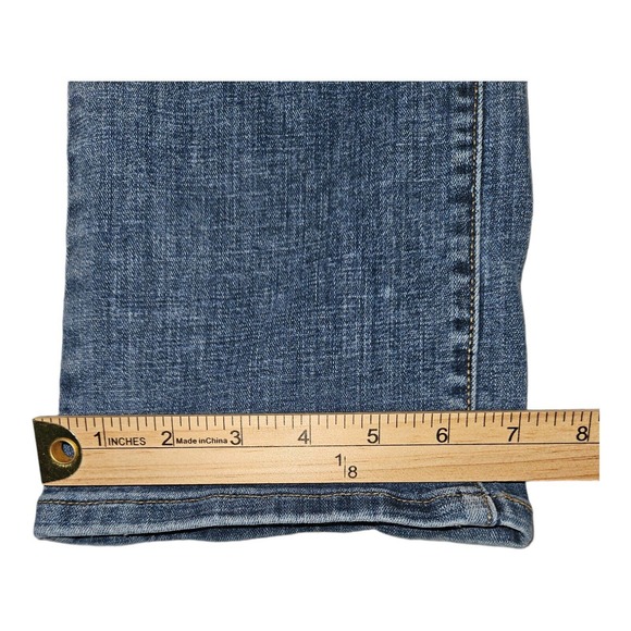 Levi's 505 Jeans Size 29 Women's Straight Blue Casual Preppy Stretch - Picture 4 of 8